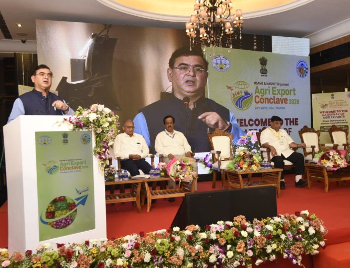 कृषी निर्यातीत ‘मेड इन महाराष्ट्र’ ब्रँडची निर्मिती करावी -पणन मंत्री जयकुमार रावल