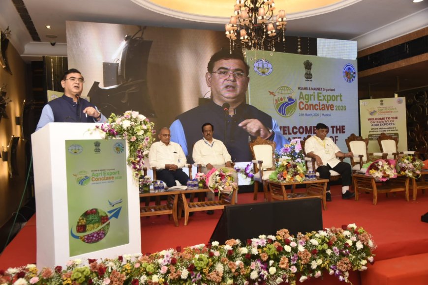 कृषी निर्यातीत ‘मेड इन महाराष्ट्र’ ब्रँडची निर्मिती करावी -पणन मंत्री जयकुमार रावल