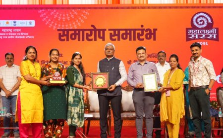 ‘महालक्ष्मी सरस -२०२६’ प्रदर्शनाची सांगता; २२ कोटींहून अधिक रुपयांची रेकॉर्डब्रेक उलाढाल